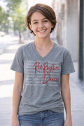LHS V Neck Dancer Short Sleeve